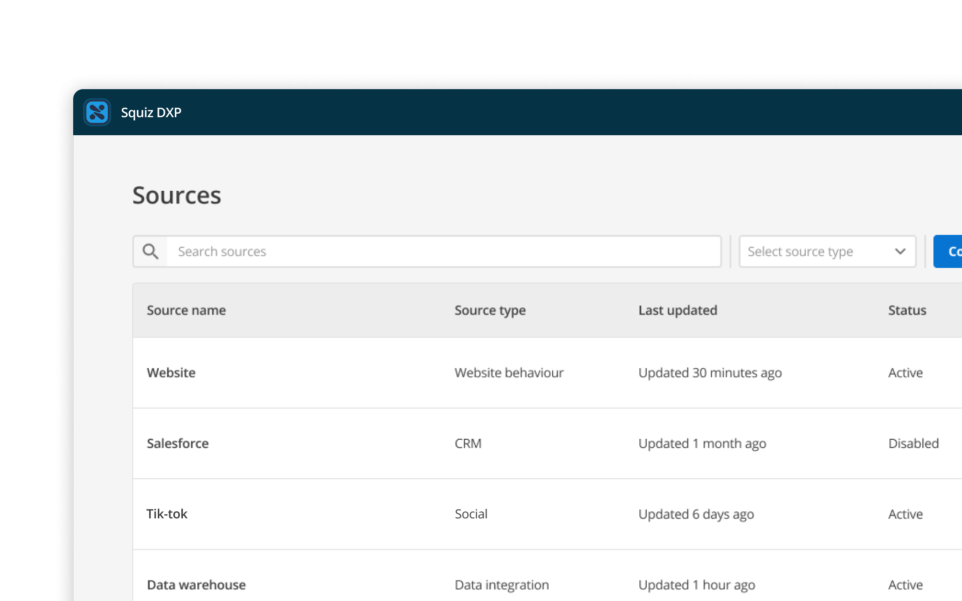 Capture behavior data