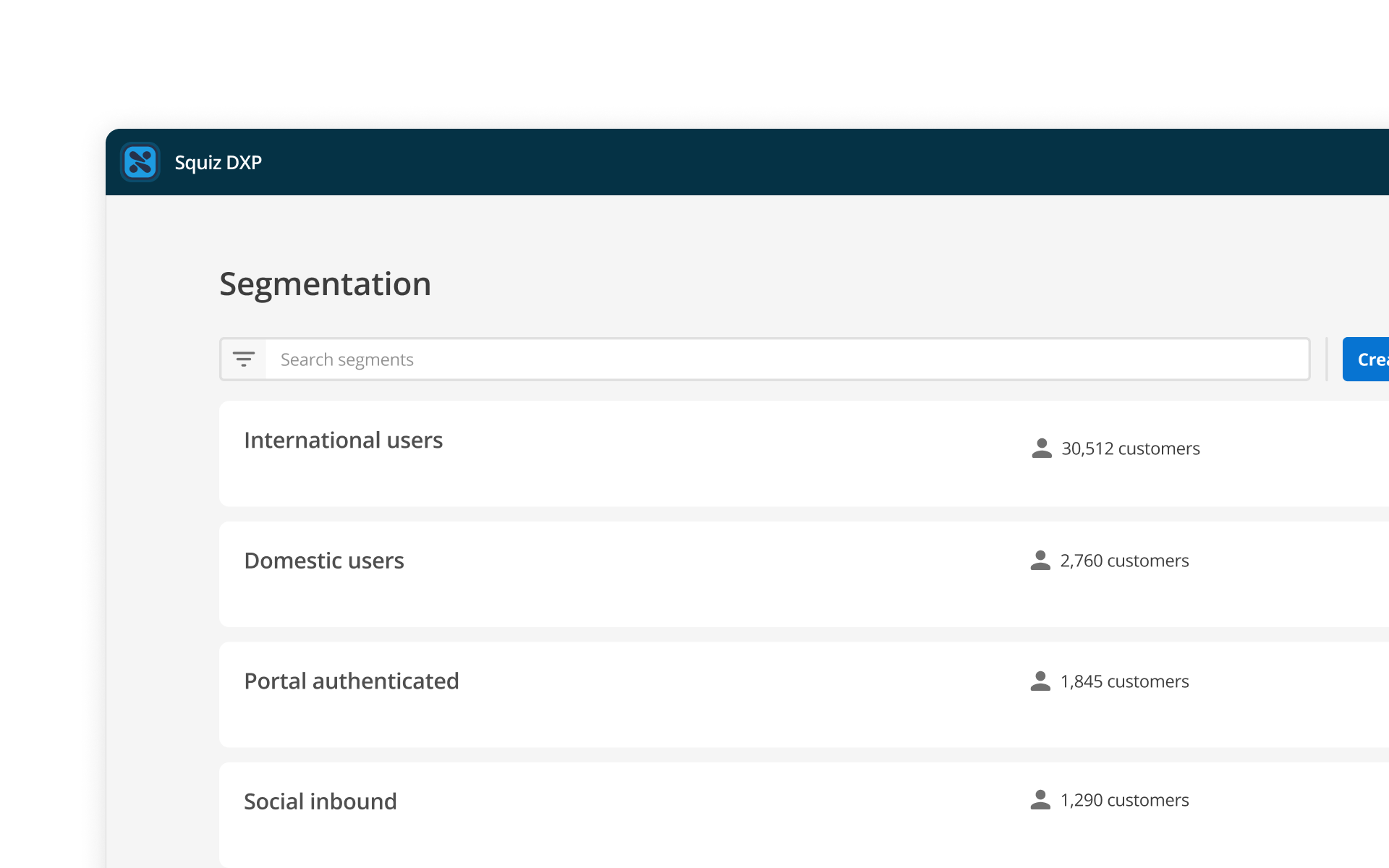 Segment audiences in real-time