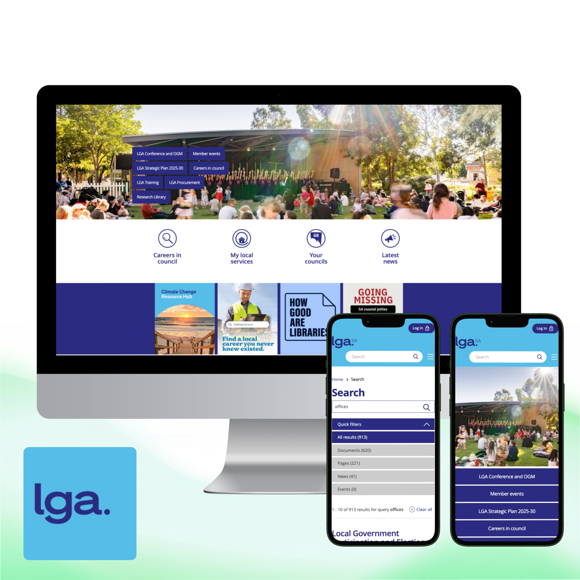 How LGA SA cut site-building time by 75%, saving over $2m in digital costs