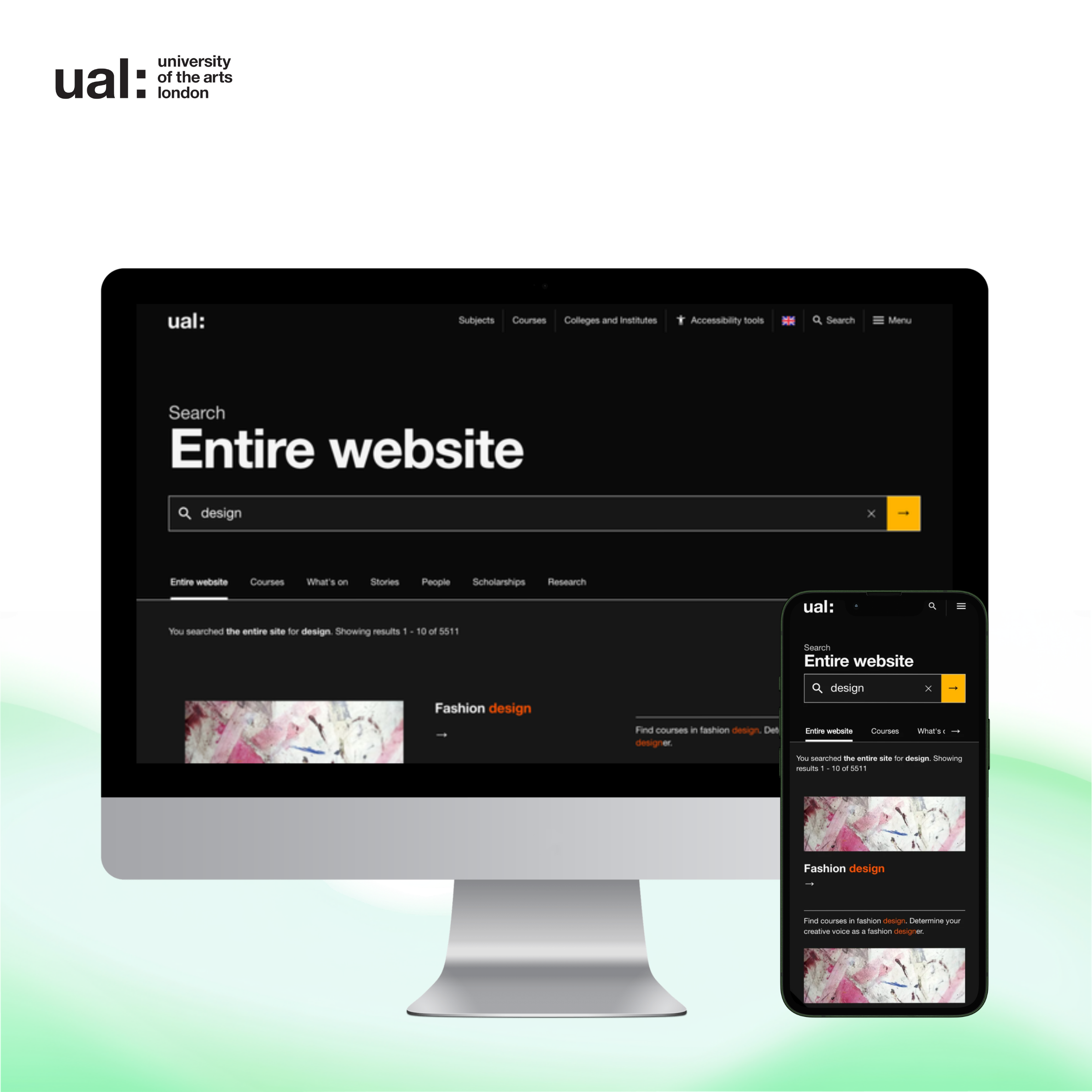 How search lead to a 57% increase and 165,000 scholarship page views
