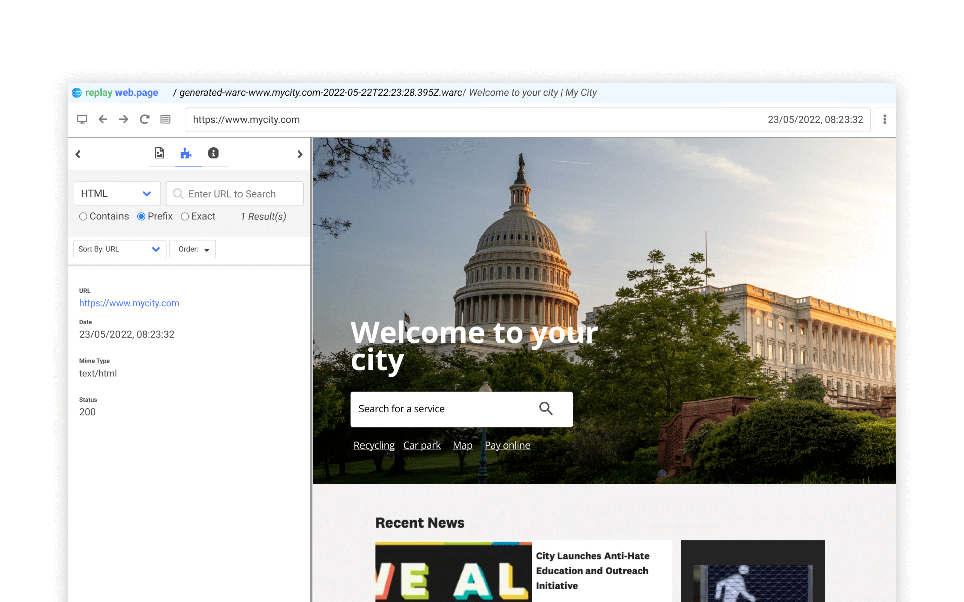 warc - government