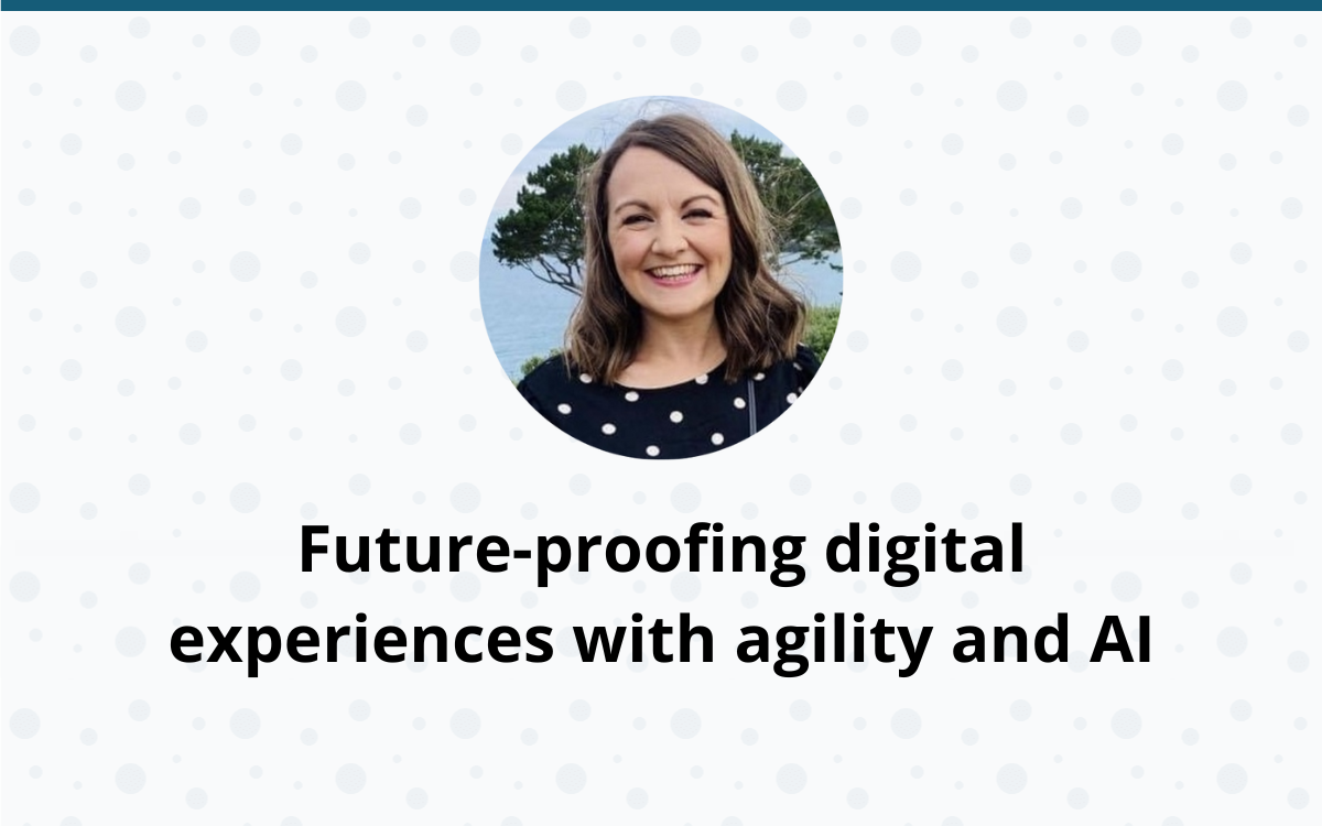 Future-proofing digital experiences with agility and AI image