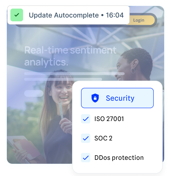 Image showing automated upgrades from Squiz SaaS platform