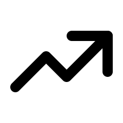 Icon Upwards Trend