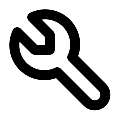 Icon of a small wrench