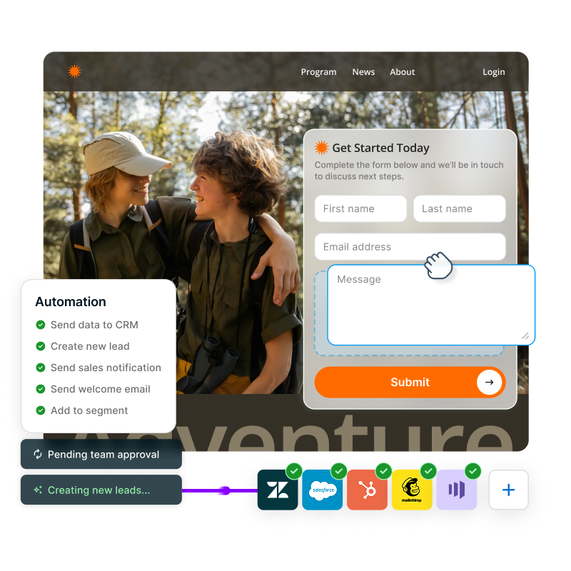 Image showing Squiz  Form Builder tool